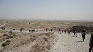 ?Going to the crest of the  Jabal Sanam